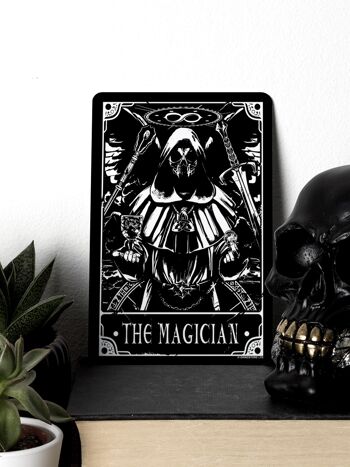 Tarot mortel - Carte de vœux du magicien 2