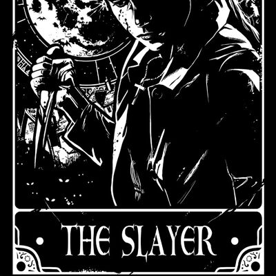 Deadly Tarot - The Slayer Small Tin Sign