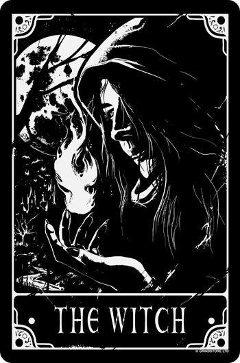 Tarot mortel - La carte de bienvenue de la sorcière