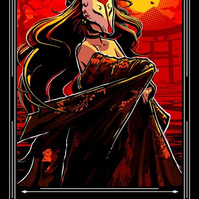 Deadly Tarot Legends - The Spirit Greet Tin Card