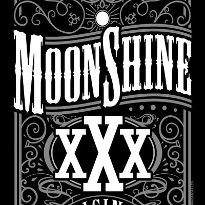 Moonshine Greet Tin Card