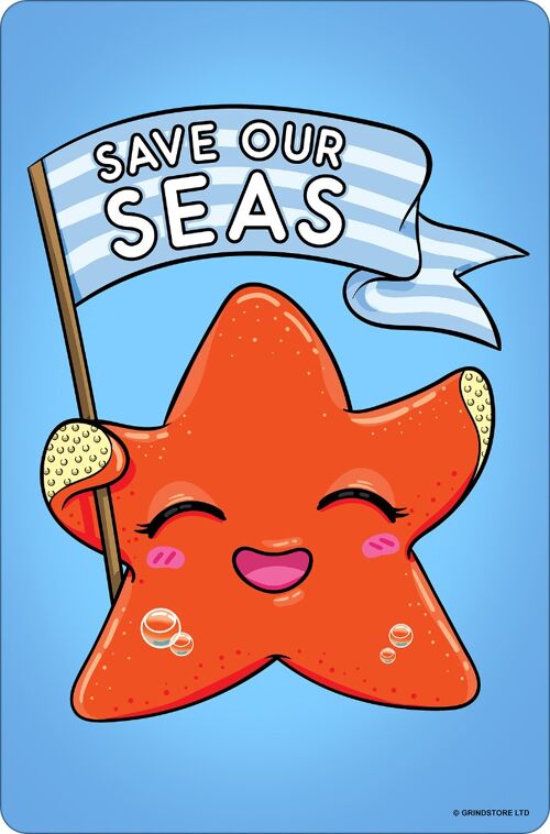 Save Our Seas Greet Tin Card