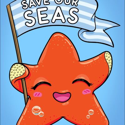 Save Our Seas Grußkarte