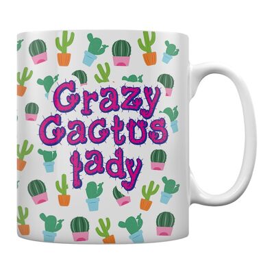 Taza Loca dama de cactus