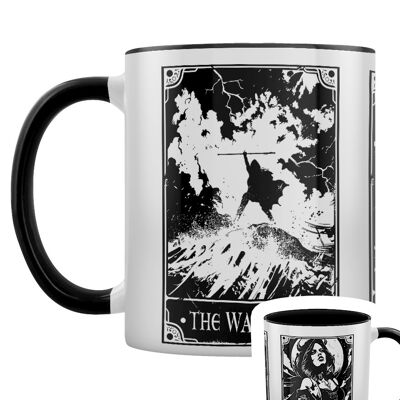 Deadly Tarot - The Warlock, The Wizard & The Maga Black Inner 2-Tone Mug