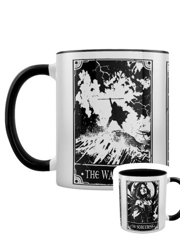 Deadly Tarot - The Warlock, The Wizard & The Sorceress Mug intérieur noir 2 tons 1