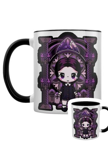 Mio Moon Miss Addams Mug Intérieur 2 Tons Noir 1