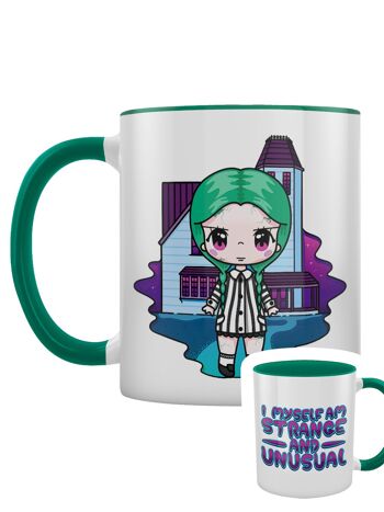 Mio Moon I Myself Am Strange & Unusual Mug intérieur vert 2 tons 1