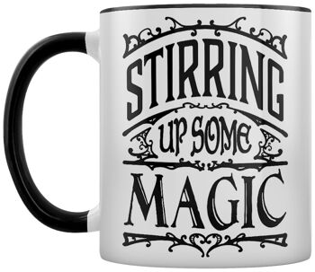 Stirring Up Some Magic Mug intérieur 2 tons noir 3