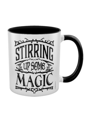 Stirring Up Some Magic Mug intérieur 2 tons noir 2