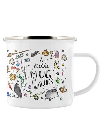 Une petite tasse pour les sorcières Mug en émail 1