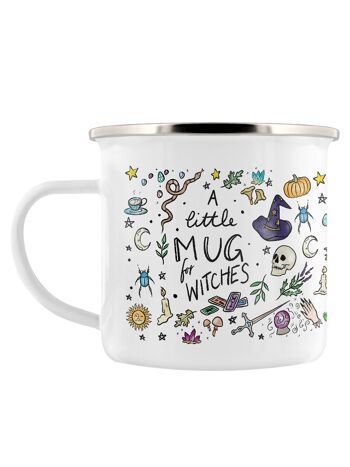 Une petite tasse pour les sorcières Mug en émail 2