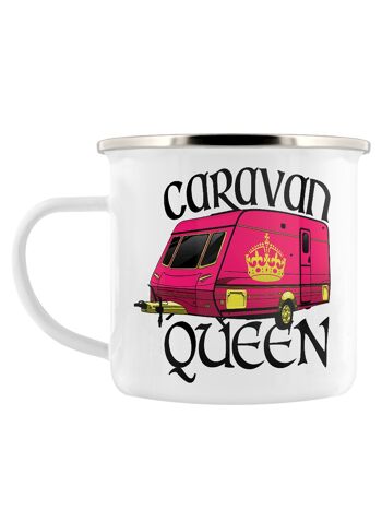Tasse en émail Caravan Queen 3