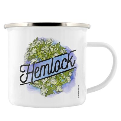 Tödliche Detox Hemlock Emaille Tasse