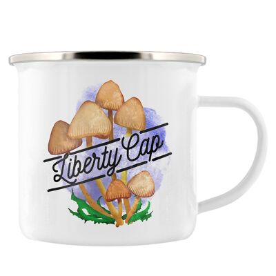 Deadly Detox Liberty Cap Enamel Mug