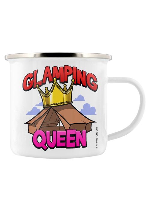 Glamping Queen Enamel Mug