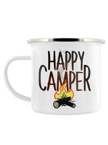 Tasse en émail Happy Camper 2