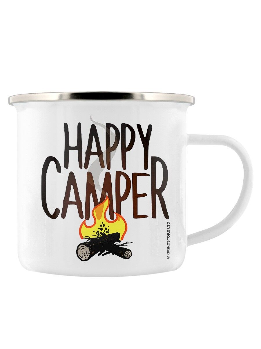 Happy camper best sale enamel mug