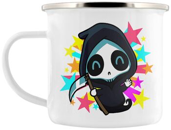 Tasse en émail Rainbow Reaper Stars 3