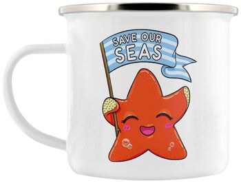 Tasse en émail Save Our Seas 3