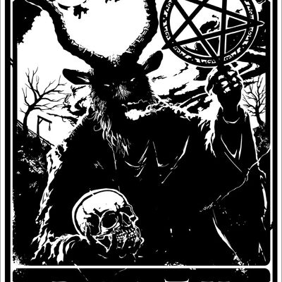 Deadly Tarot - Death Mini Poster