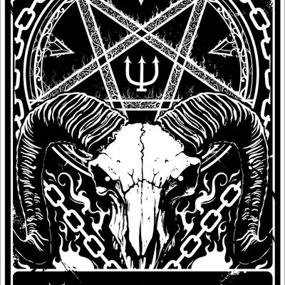 Tarocchi mortali - Il mini poster del diavolo