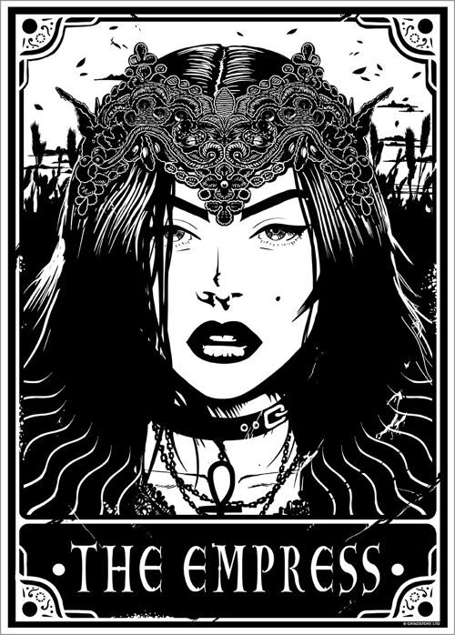 Deadly Tarot - The Empress Mini Poster