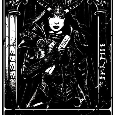 Deadly Tarot - La grande prêtresse Mini Poster