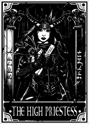 Deadly Tarot - La grande prêtresse Mini Poster