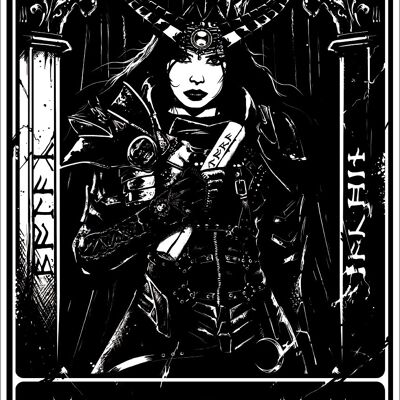 Deadly Tarot - The High Priestess Mini Poster