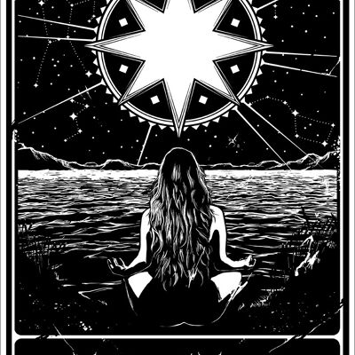 Deadly Tarot - The Star Mini Poster