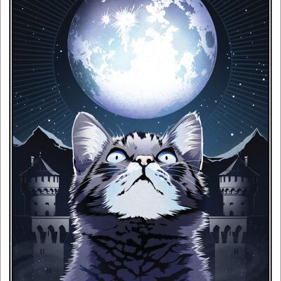 Tödliches Tarot Felis - The Moon Mini Poster