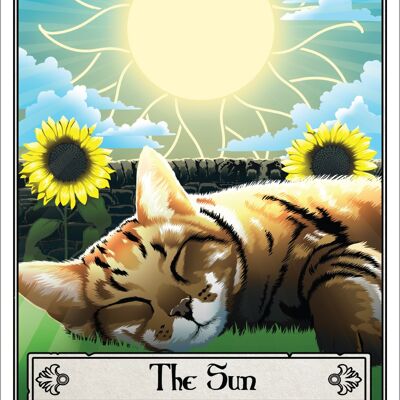 Deadly Tarot Felis - The Sun Mini Poster