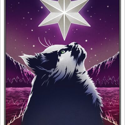 Deadly Tarot Felis - The Star Mini Poster