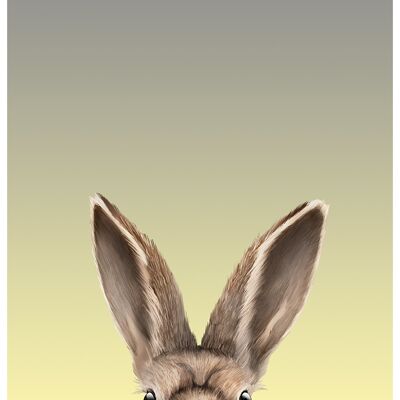 Inquisitive Creatures Hare Mini Poster