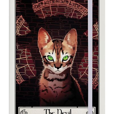Deadly Tarot Felis - The Devil Cream Carnet A5 à couverture rigide