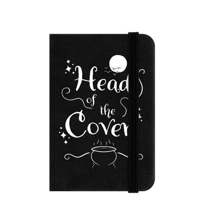 Head Of The Coven Schwarzes schwarzes Mini-Notizbuch