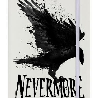 Nevermore Cream A5 Hard Cover Notebook