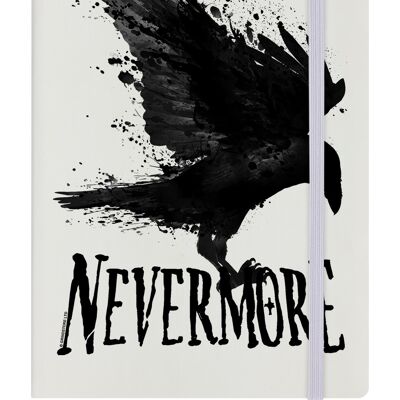 Nevermore Cream A5 Hard Cover Notebook