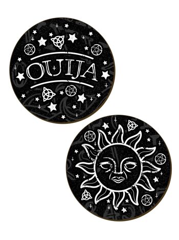 Ensemble de 4 sous-verres Ouija 2