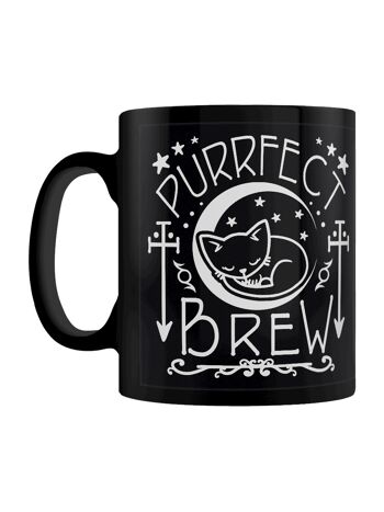 Tasse noire Purrfect Brew 2