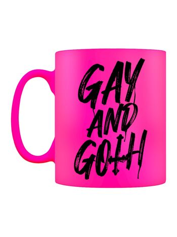 Tasse Gay And Goth Rose Fluo 3