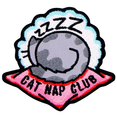 Cat Nap Club Patch