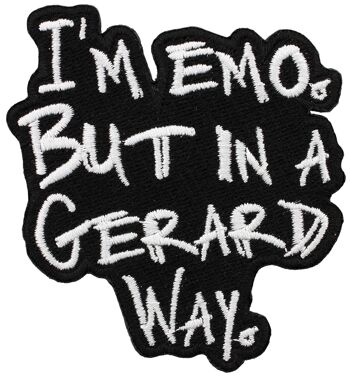 Patch I'm Emo But In A Gerard Way 2