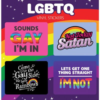 LGBTQ Vinyl Sticker Set