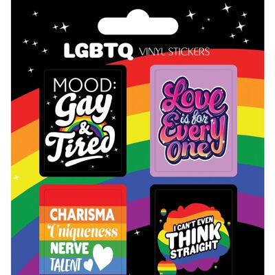Love Is For Everyone Vinyl Sticker Set