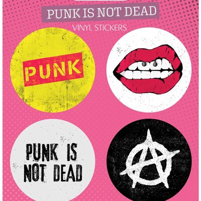 Punk Is Not Dead Vinyl Sticker Set