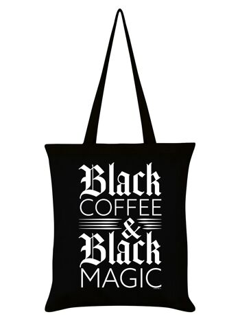 Sac fourre-tout café noir et magie noire 1