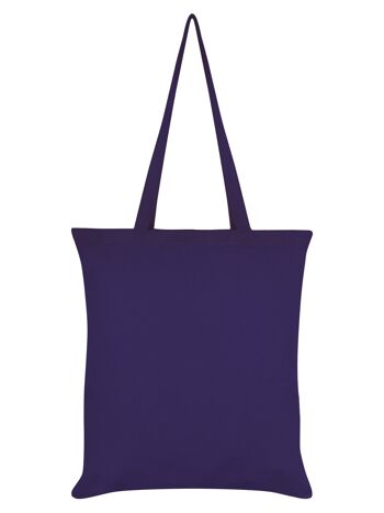 Sac fourre-tout violet Crazy Bat Lady 2