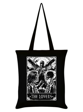 Deadly Tarot - Les Amoureux Noir Tote bag 1